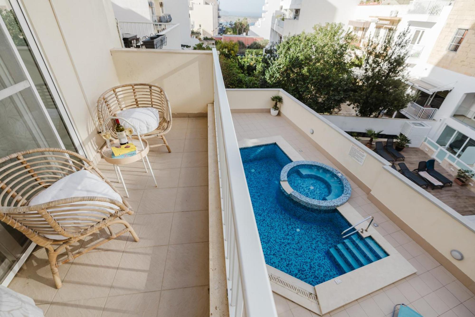 Family Duplex W Shared Pool By Homely Mellieħa